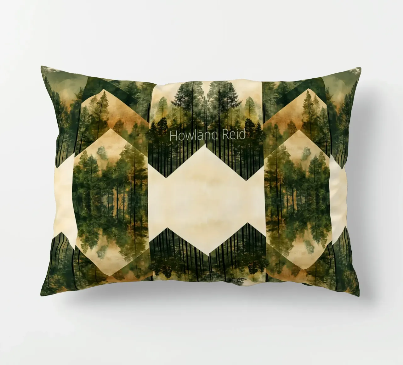Green emerge - personalised cuscino da The Quiet Senju