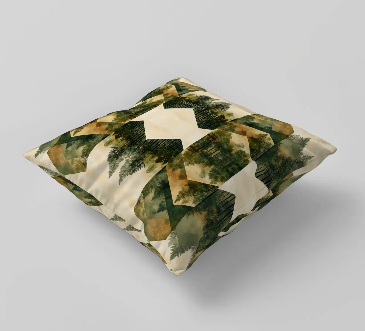 Green emerge - personalised cuscino da The Quiet Senju