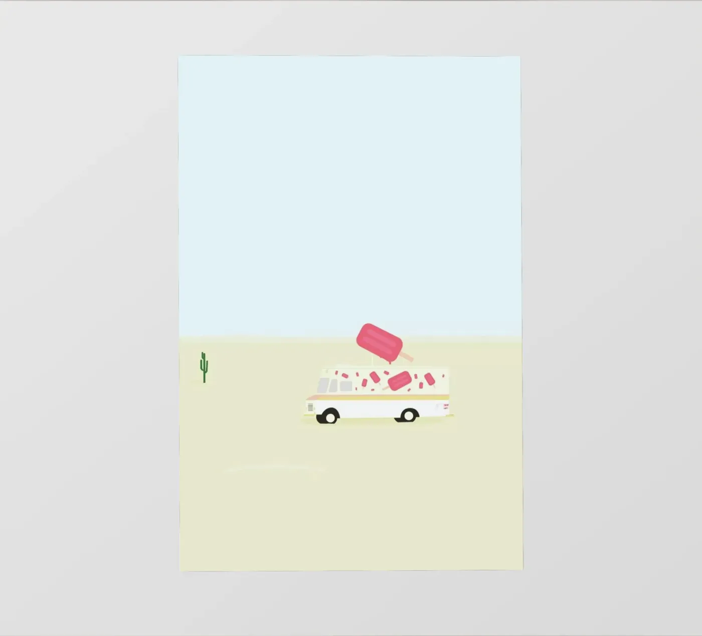 Isbilen pellicola backlit da Swen Swensøn