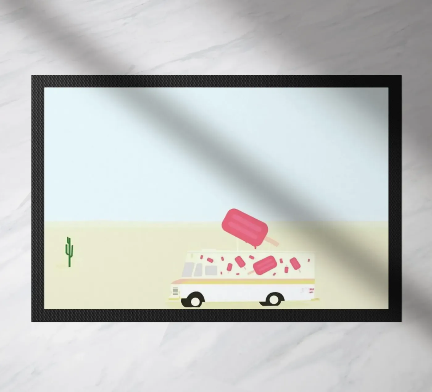 Isbilen deurmat van Swen Swensøn