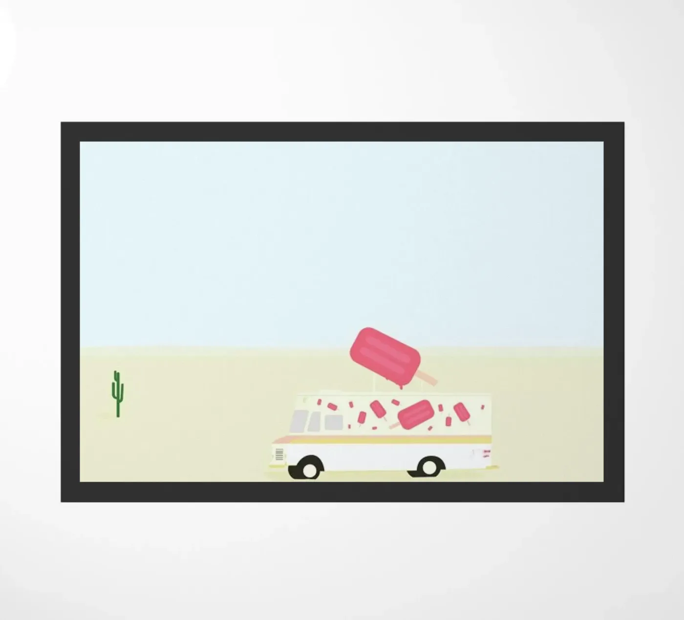 Isbilen deurmat van Swen Swensøn