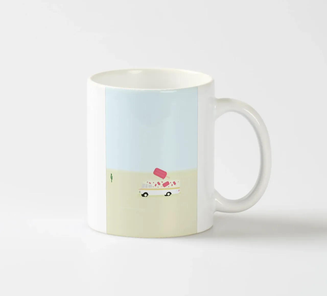 Isbilen tazza in ceramica da Swen Swensøn