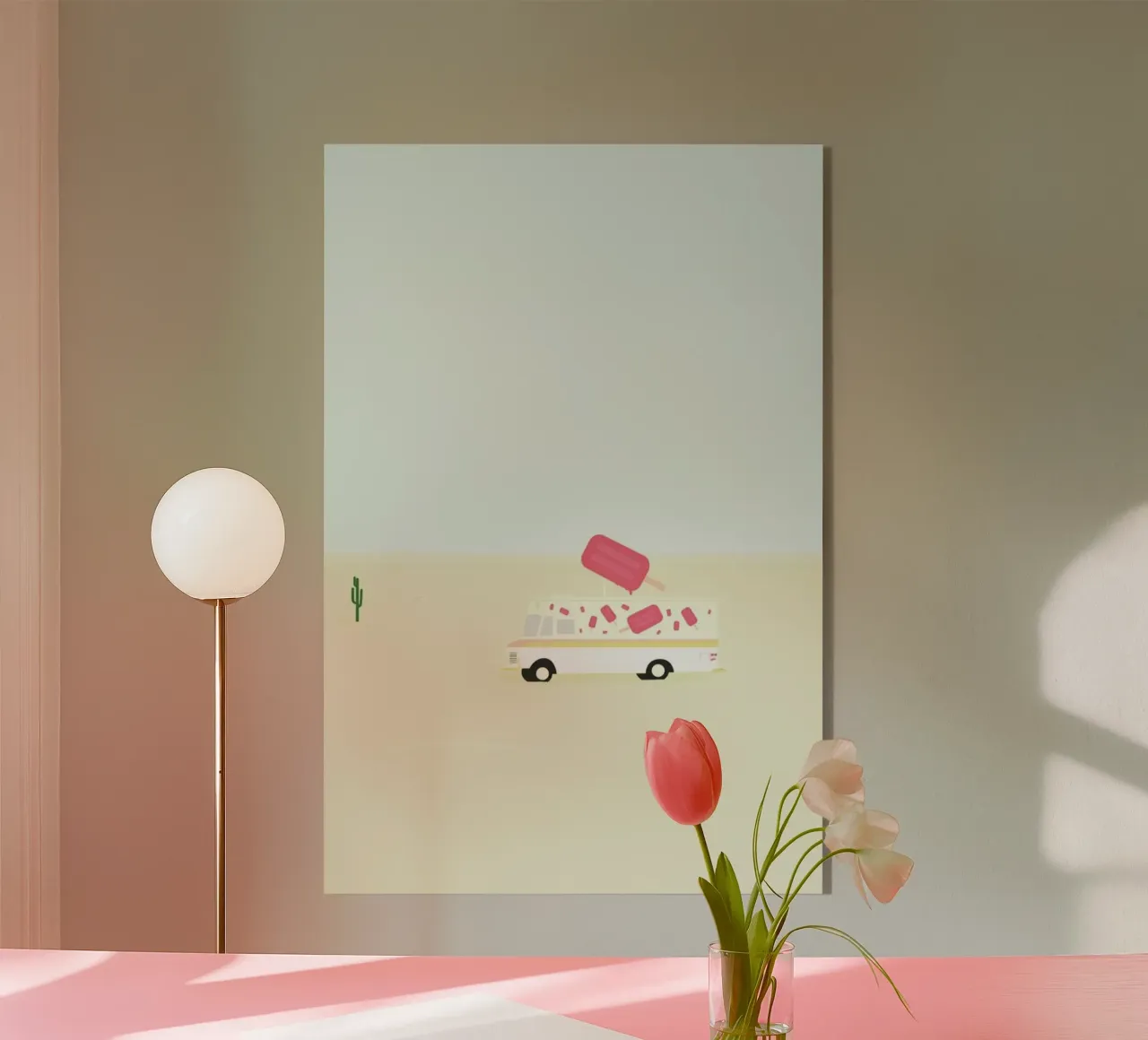 Isbilen plexiglass da Swen Swensøn