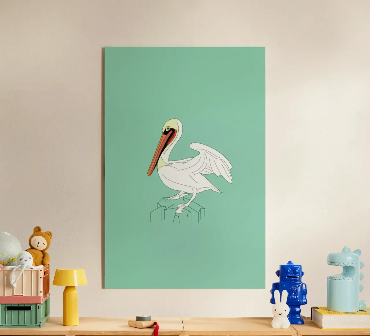 Pelikan plexiglass da Swen Swensøn