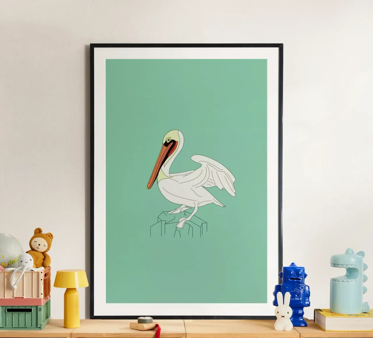 Pelikan poster da Swen Swensøn