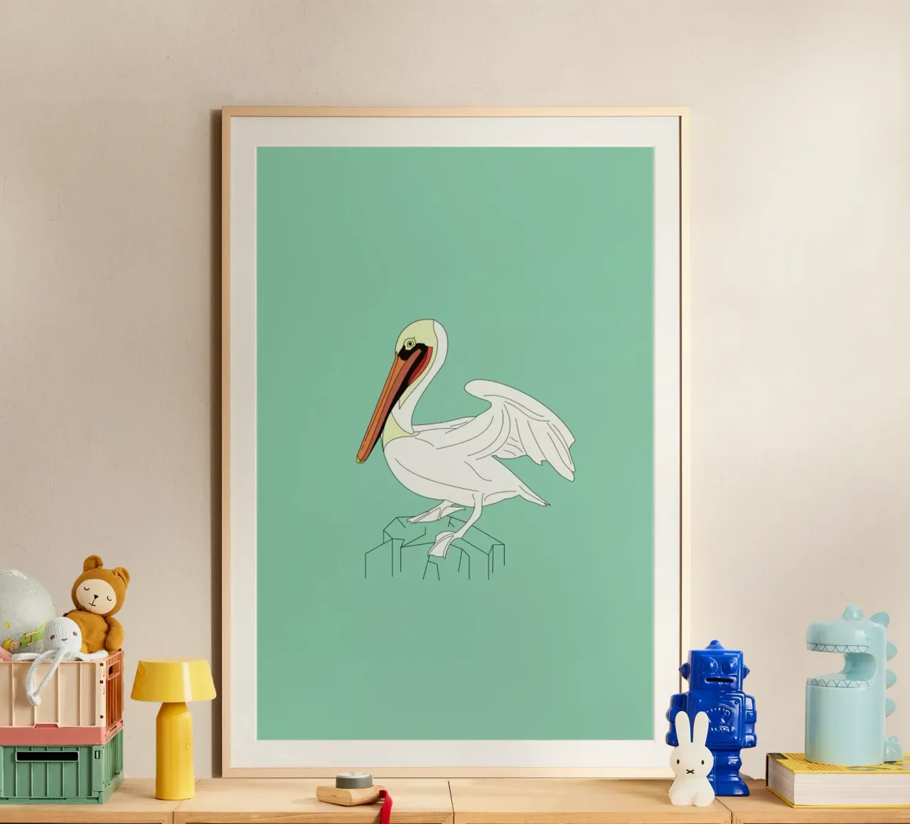 Pelikan poster da Swen Swensøn