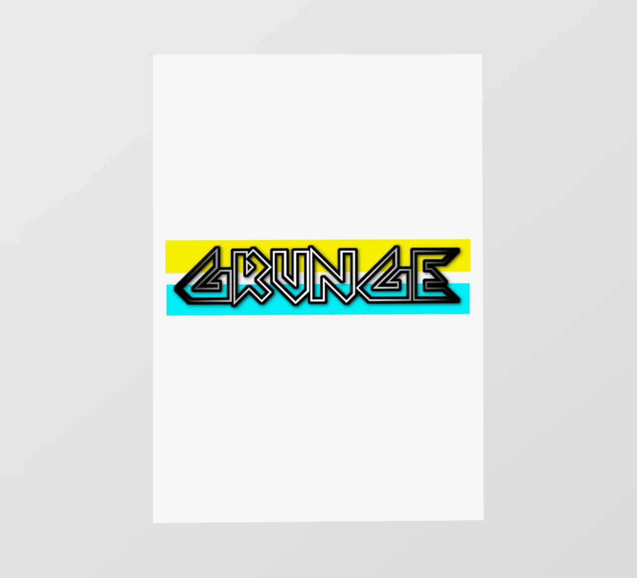 Grunge Text Music Trending Now pvc cover by Urban Life