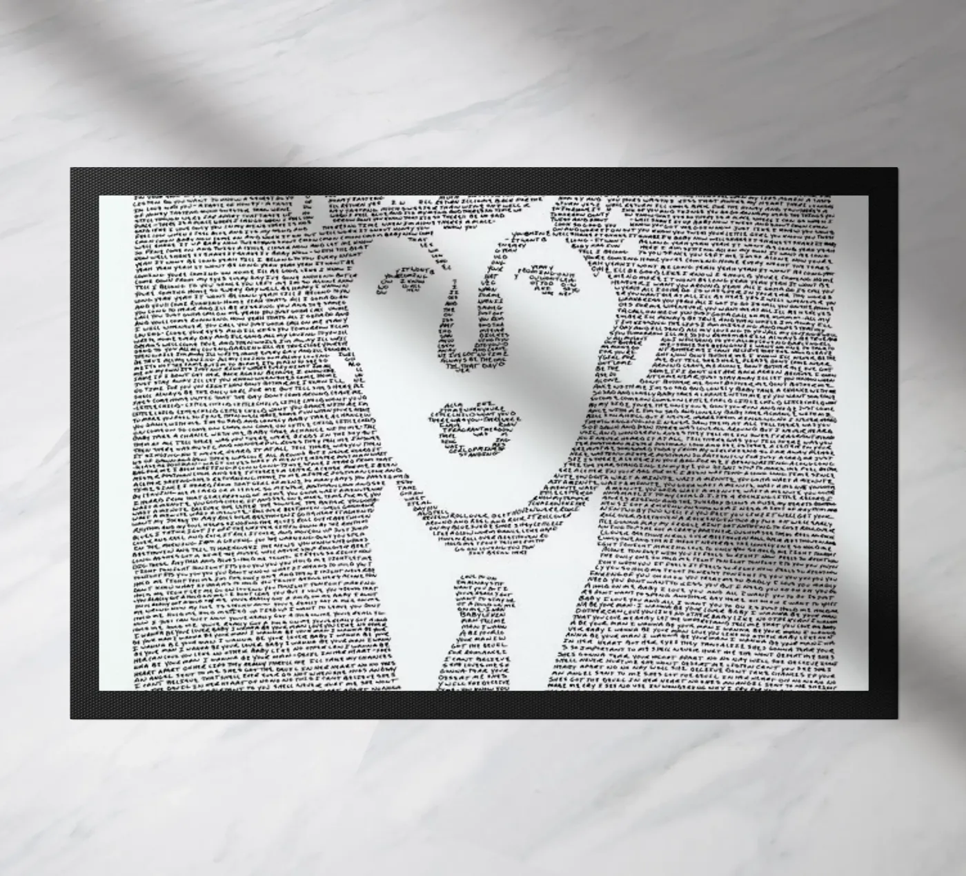 Paul doormat by Mike Matola