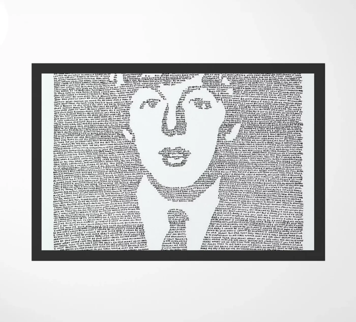 Paul doormat by Mike Matola