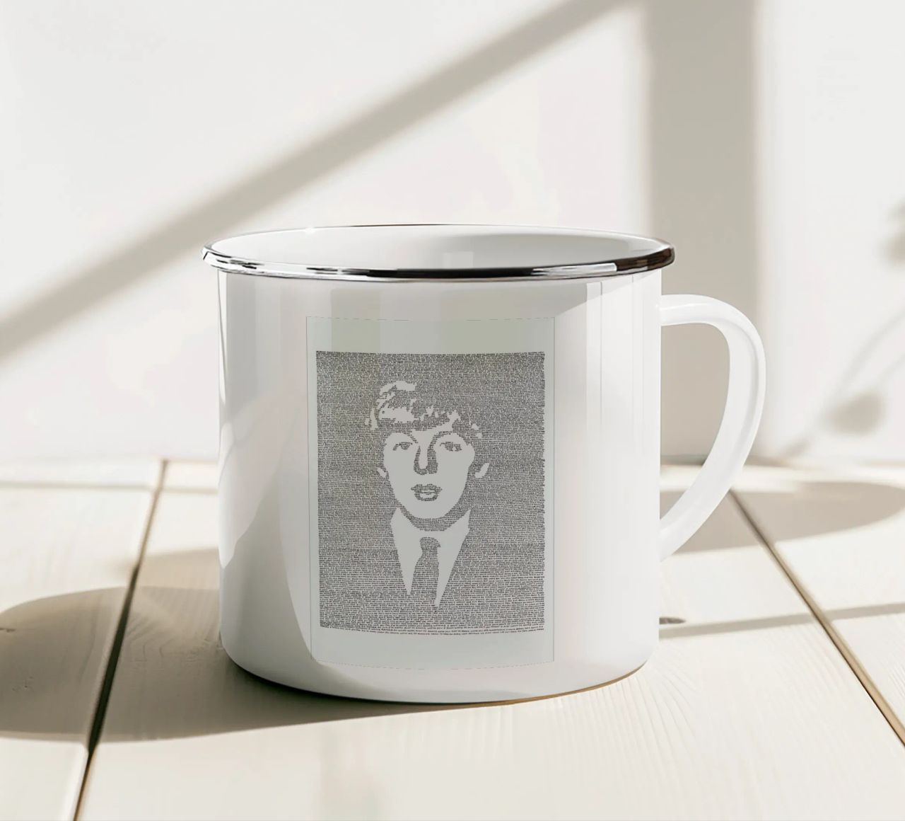 Paul tazza in smalto da Mike Matola