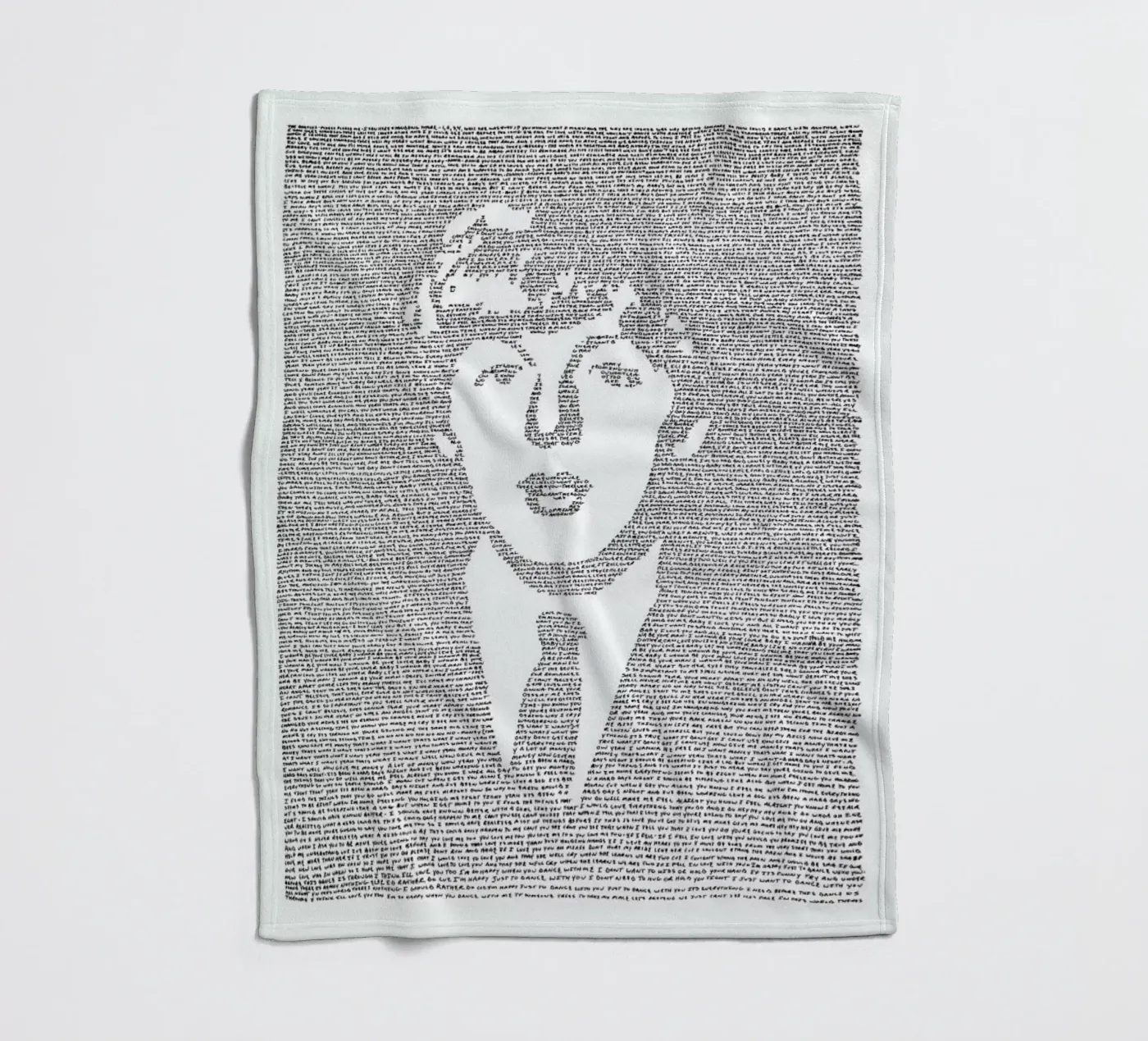 Paul fleece blanket by Mike Matola
