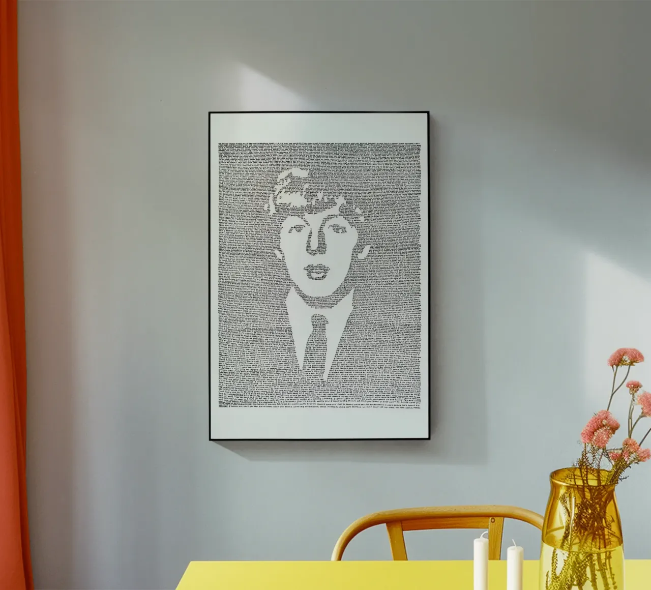 Paul acrylic glass by Mike Matola