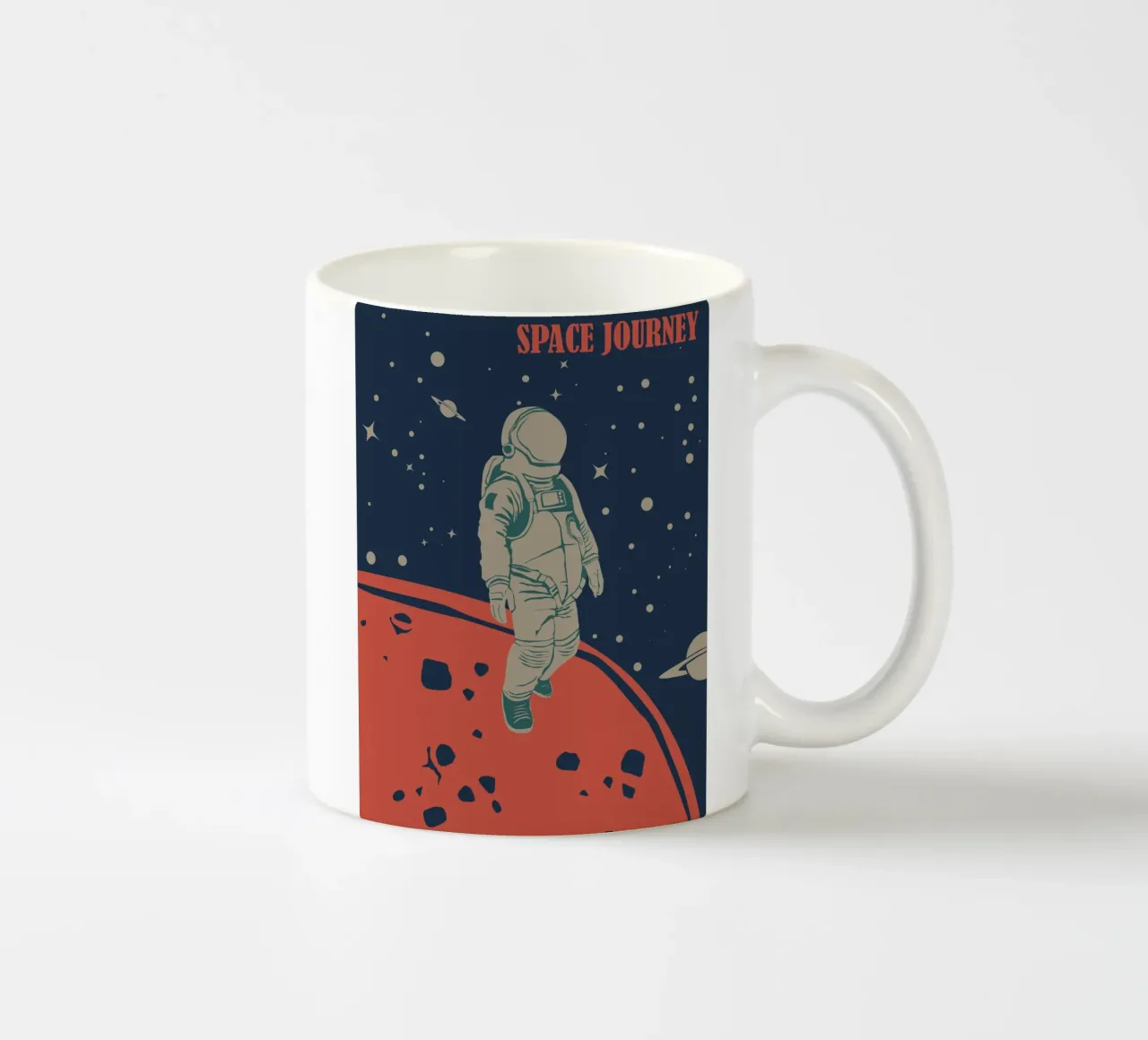 Viaggio nello spazio tazza in ceramica da Indigo Rain