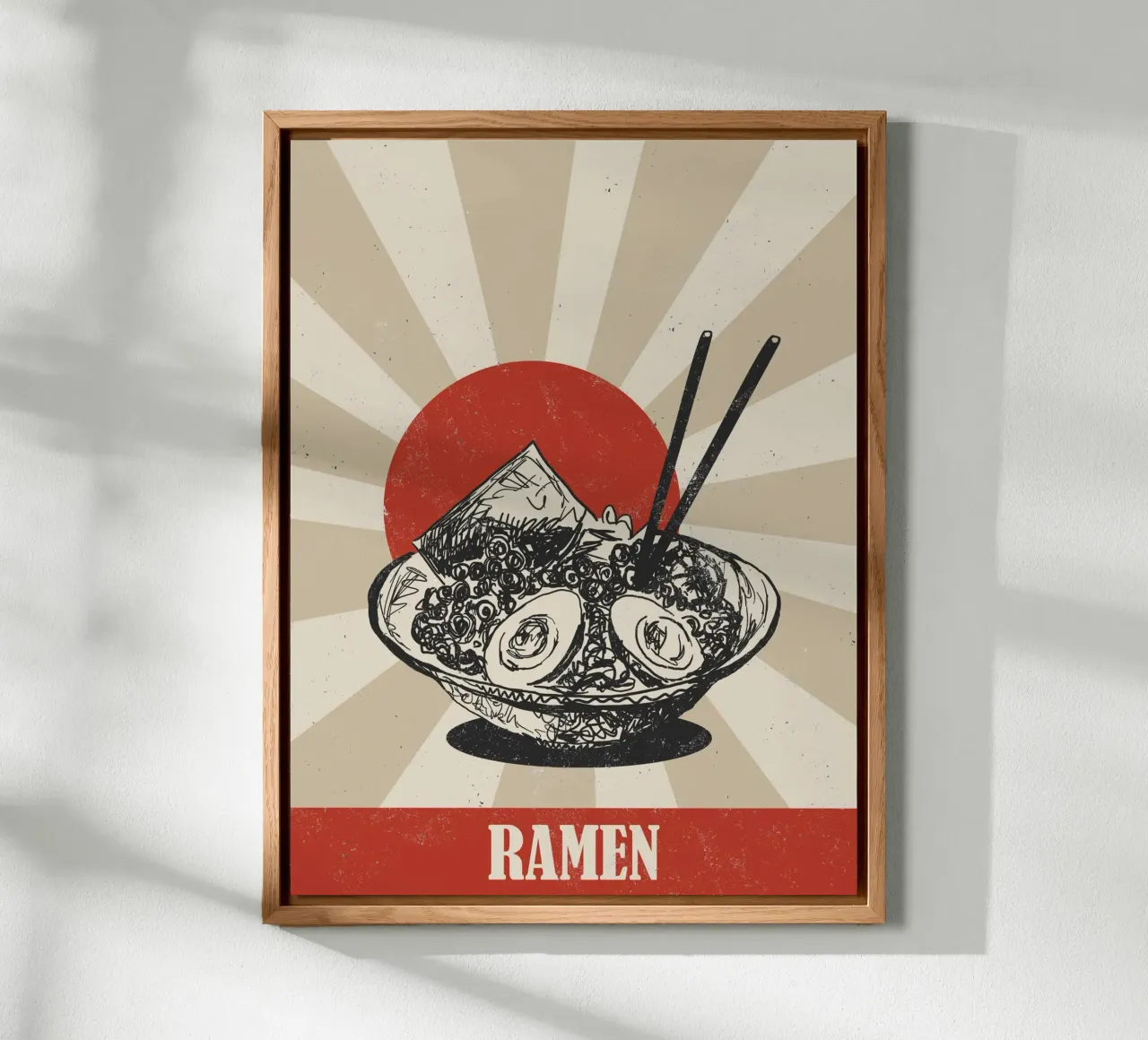 Ramen alluminio dibond da Indigo Rain