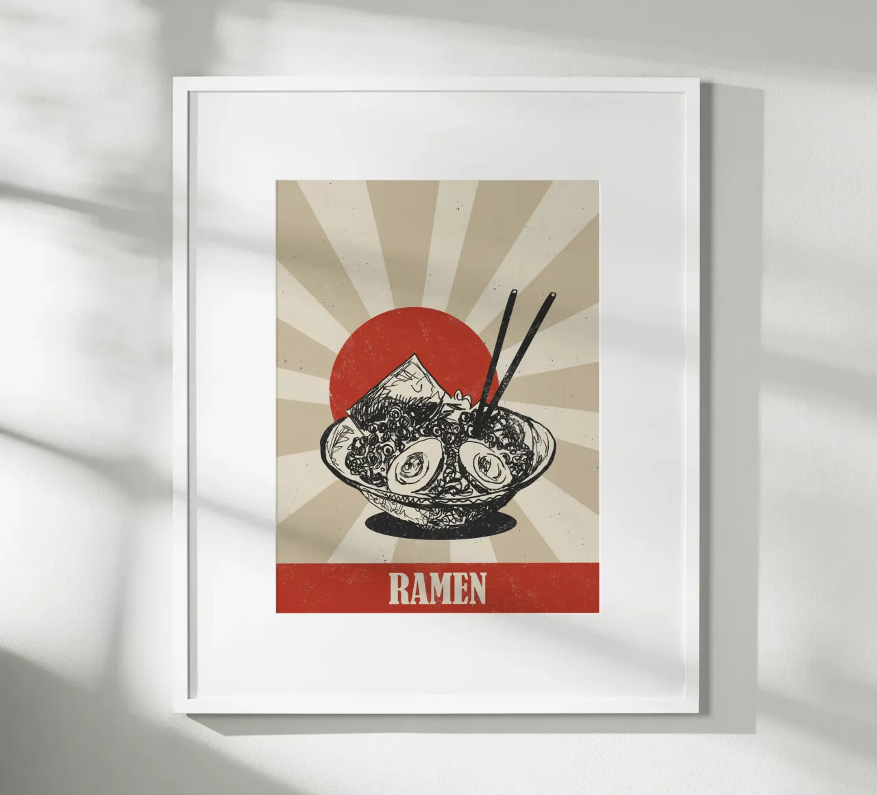 Ramen poster da Indigo Rain