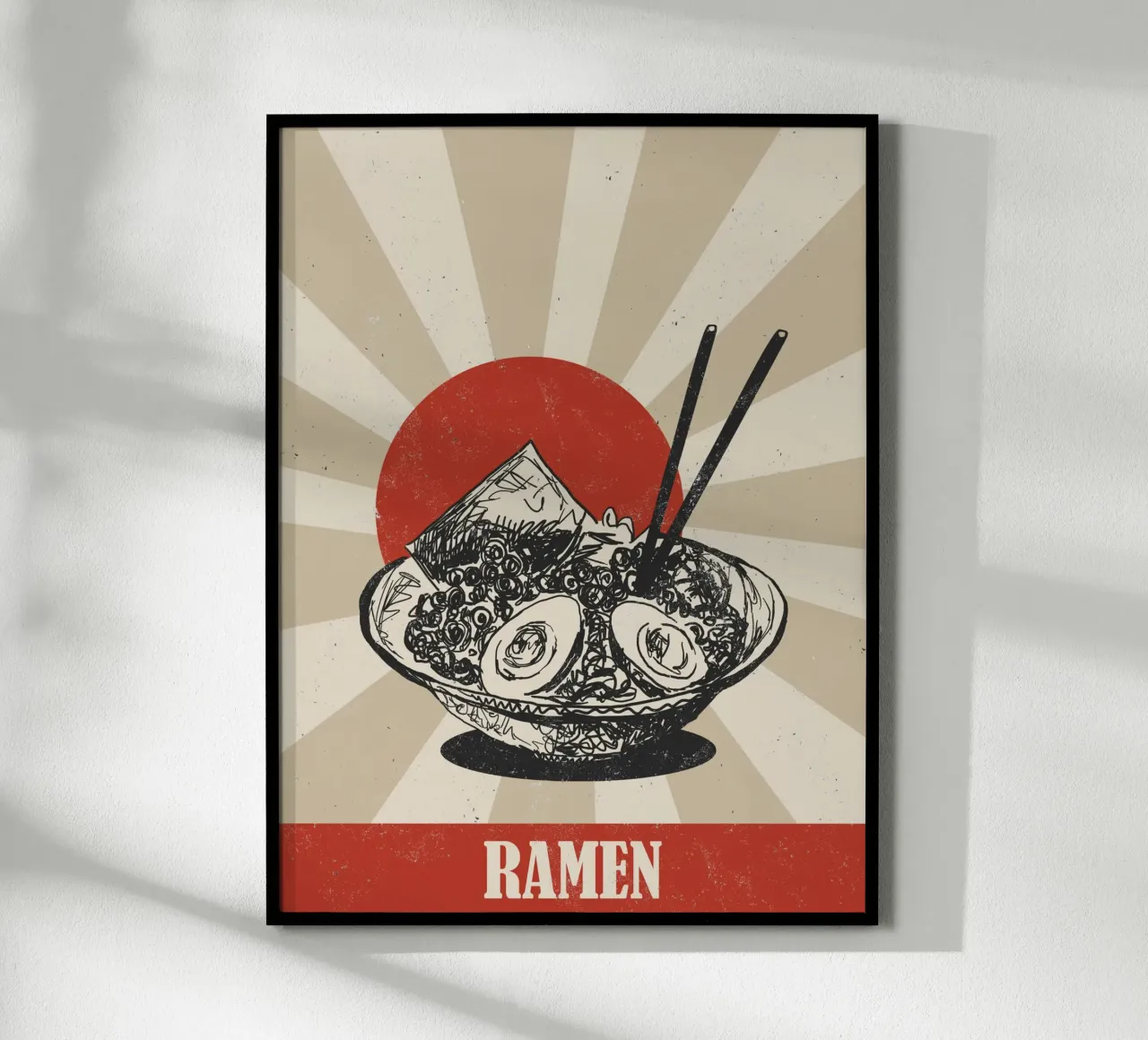Ramen poster da Indigo Rain