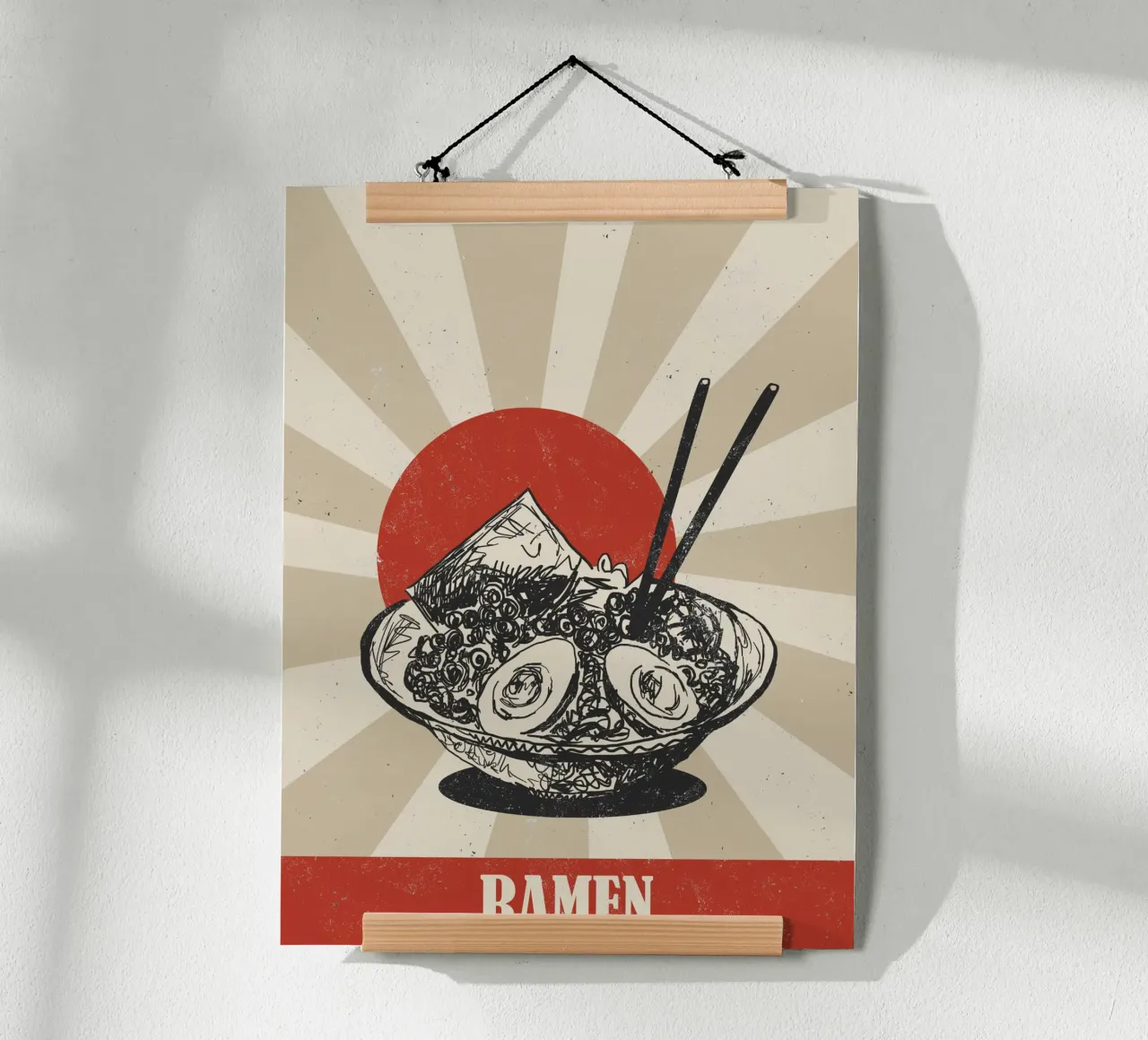 Ramen poster da Indigo Rain