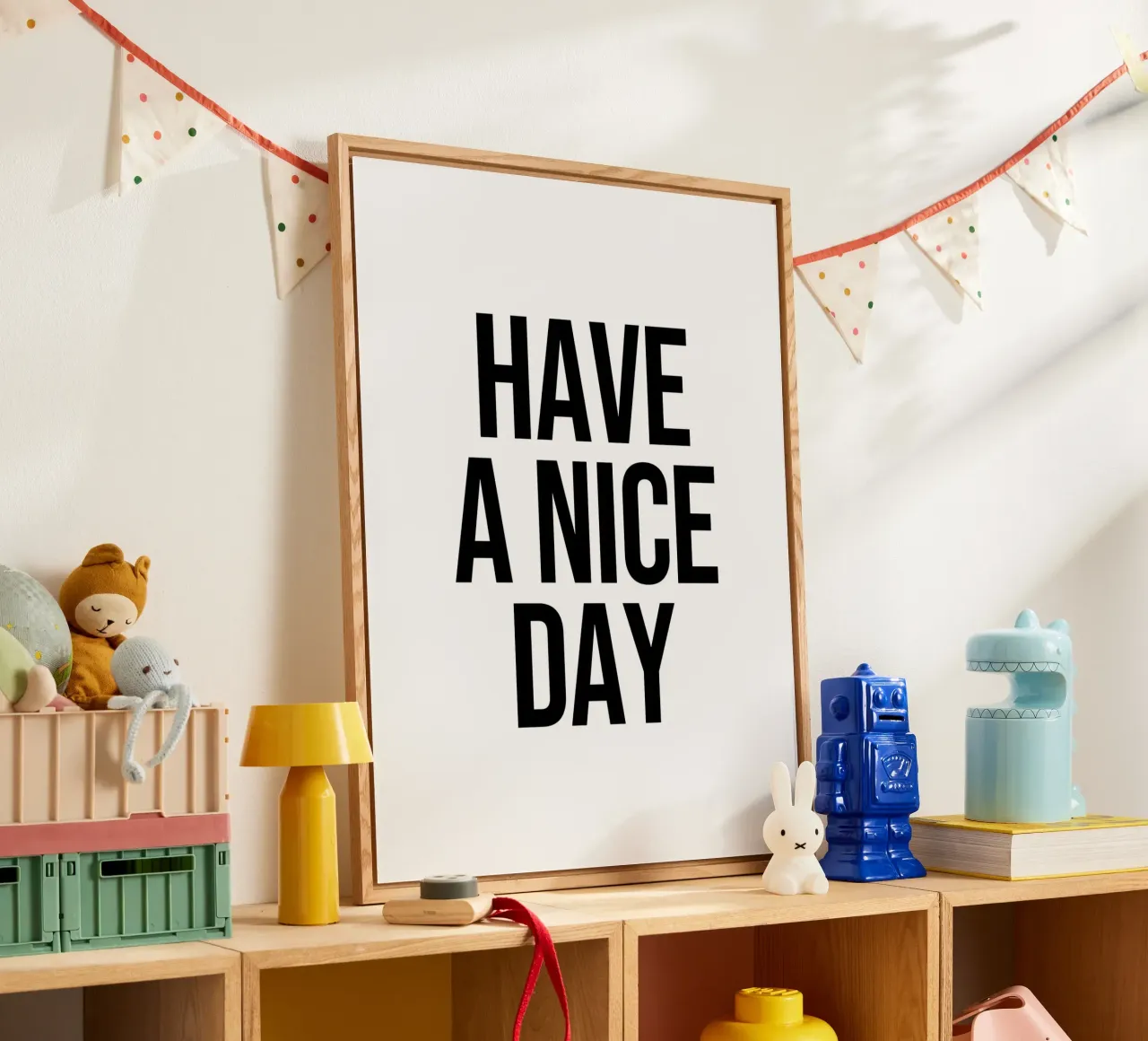 Een fijne dag gewenst acryl van Paigaam Studio