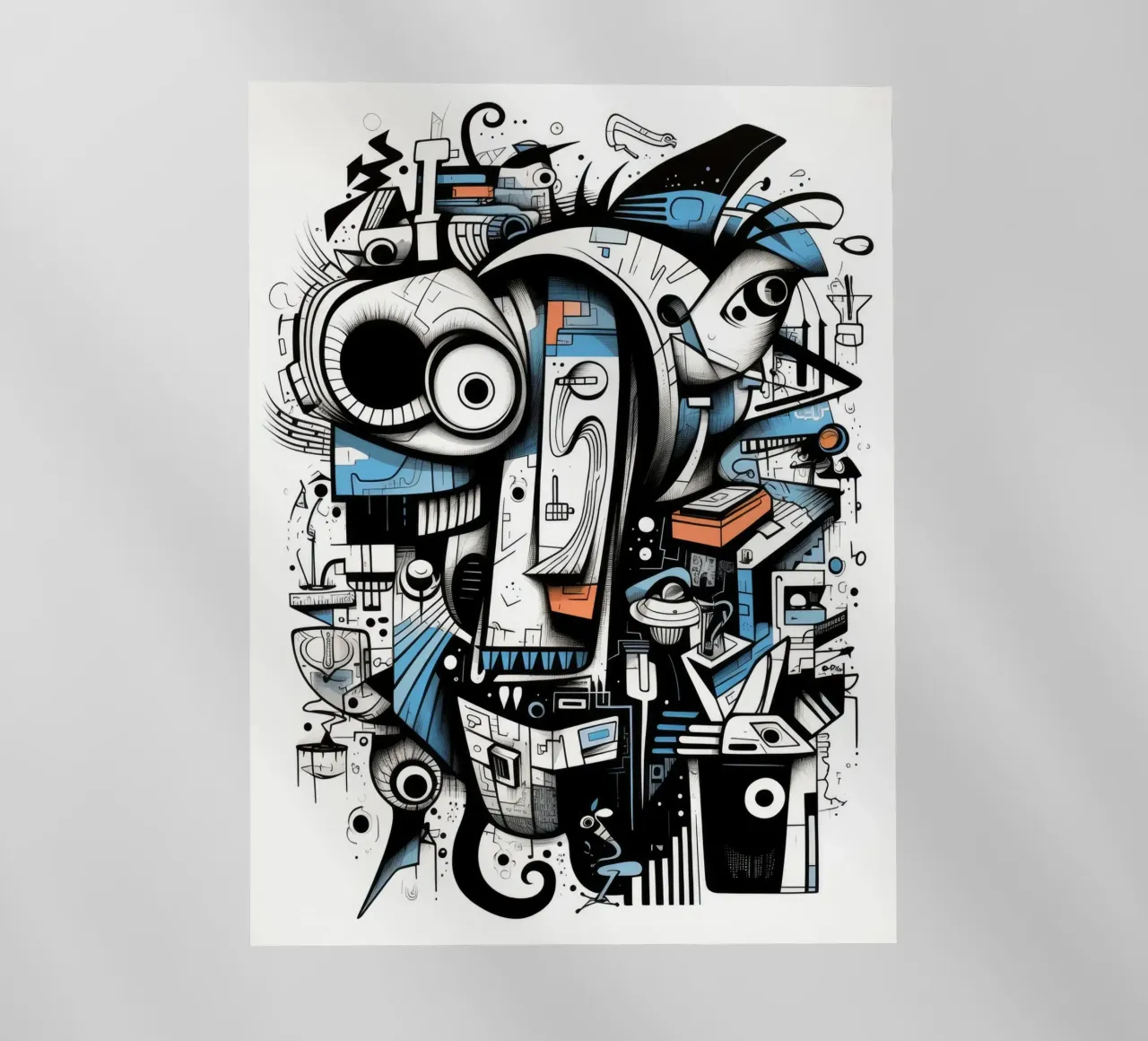 animali graffiti pellicola backlit da Art Digital Visuel