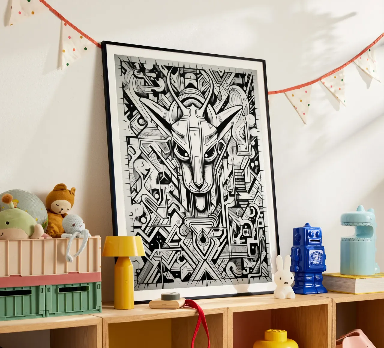 animali graffiti poster da Art Digital Visuel
