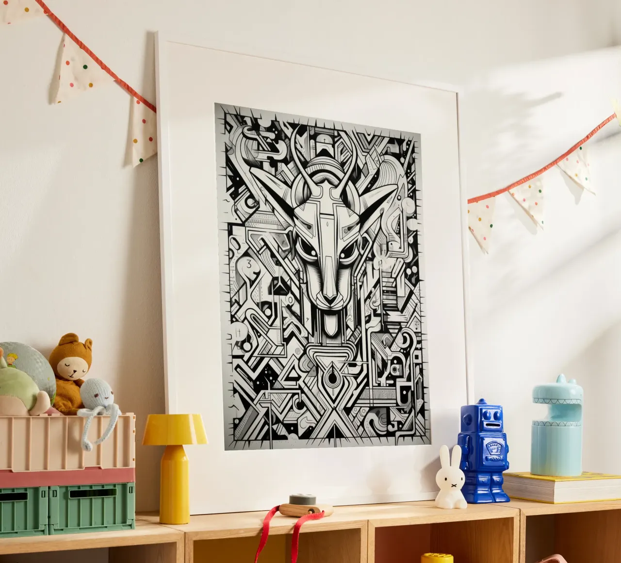 animali graffiti poster da Art Digital Visuel