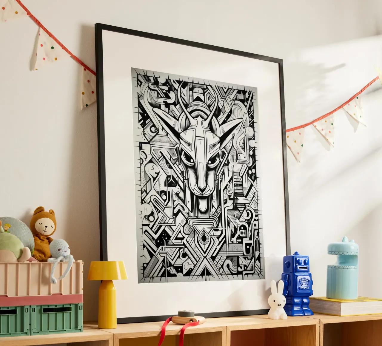 animali graffiti poster da Art Digital Visuel
