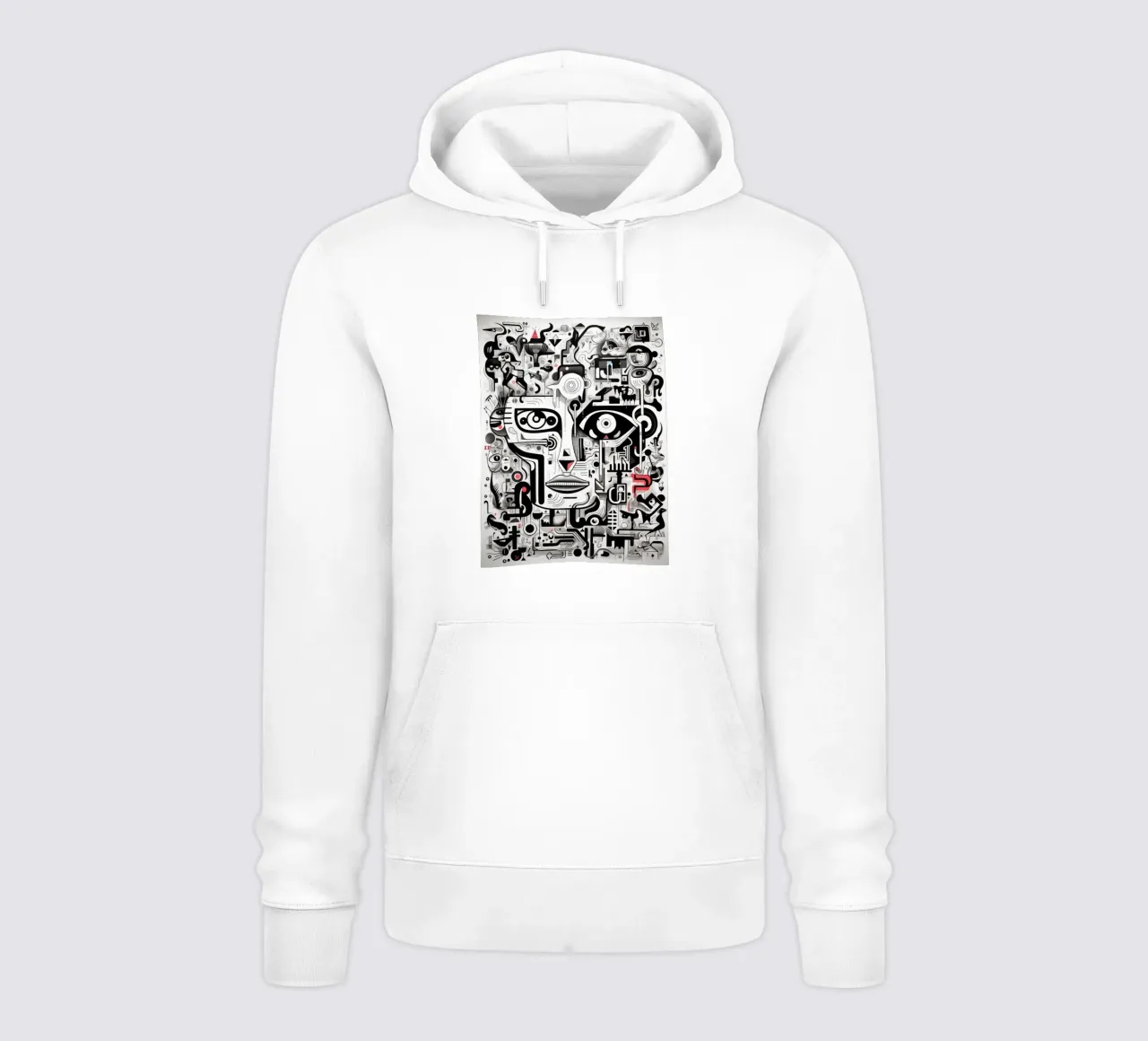 animali graffiti felpa con cappuccio da Art Digital Visuel