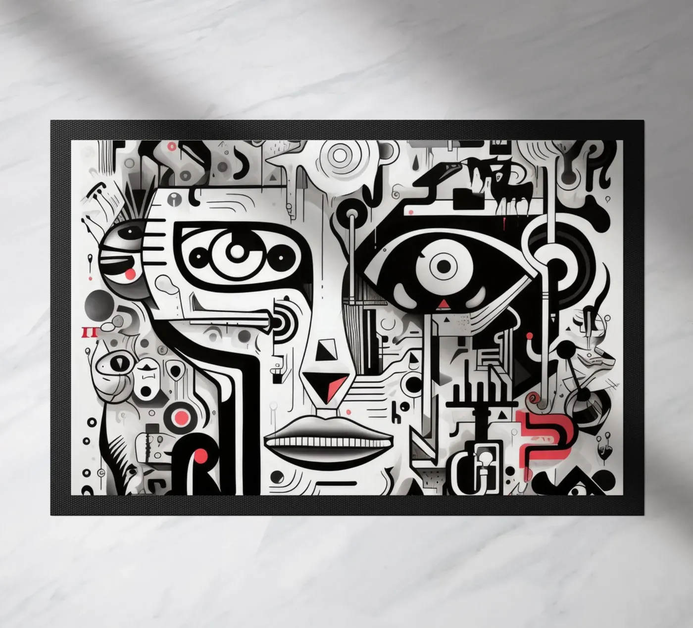 animali graffiti zerbino da Art Digital Visuel