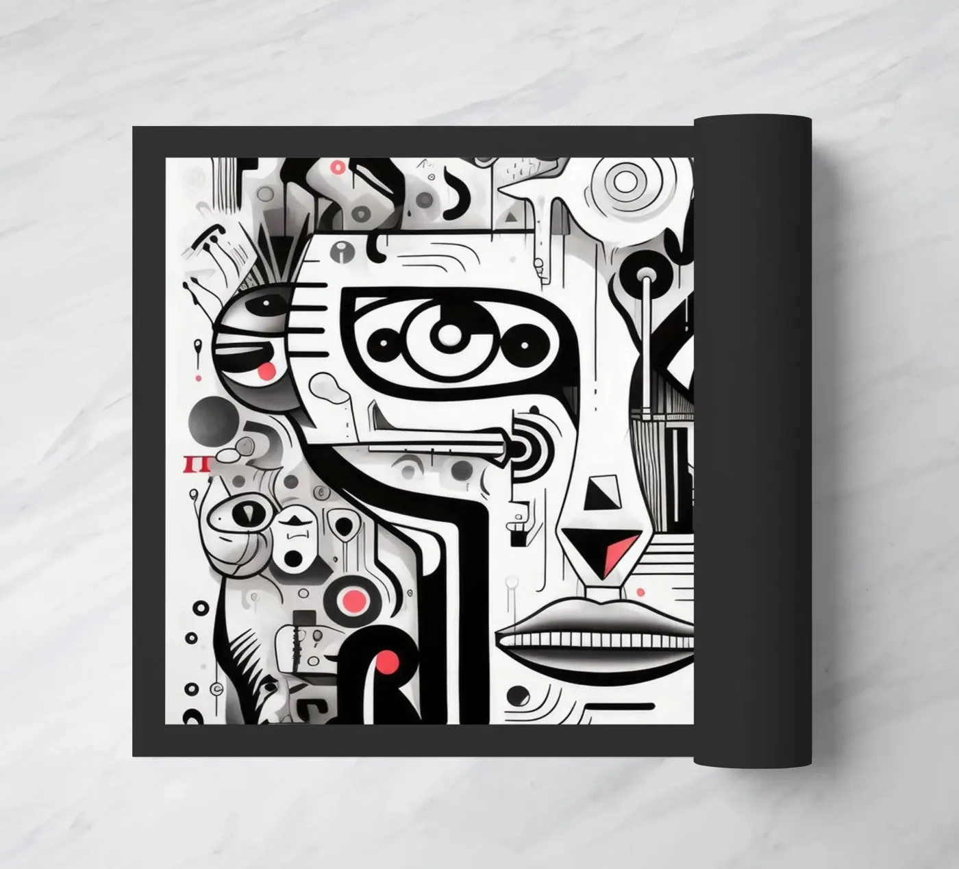 animali graffiti zerbino da Art Digital Visuel