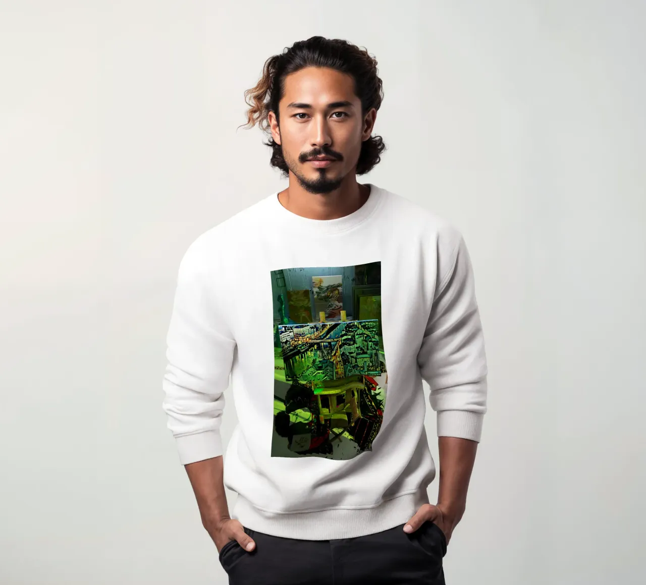 Il laboratorio del falsario - Salisburgo di notte - Versione verde felpa da the-witcher