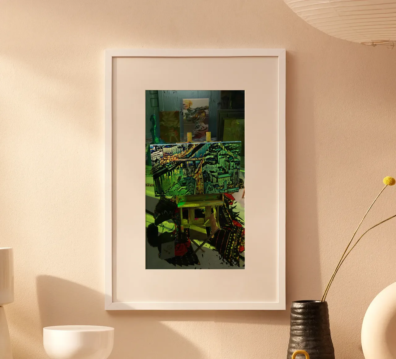 Il laboratorio del falsario - Salisburgo di notte - Versione verde poster da the-witcher