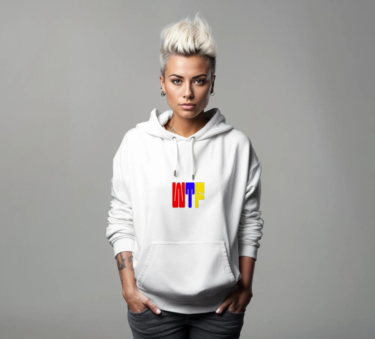 WTF Trending Now felpa con cappuccio da Urban Life