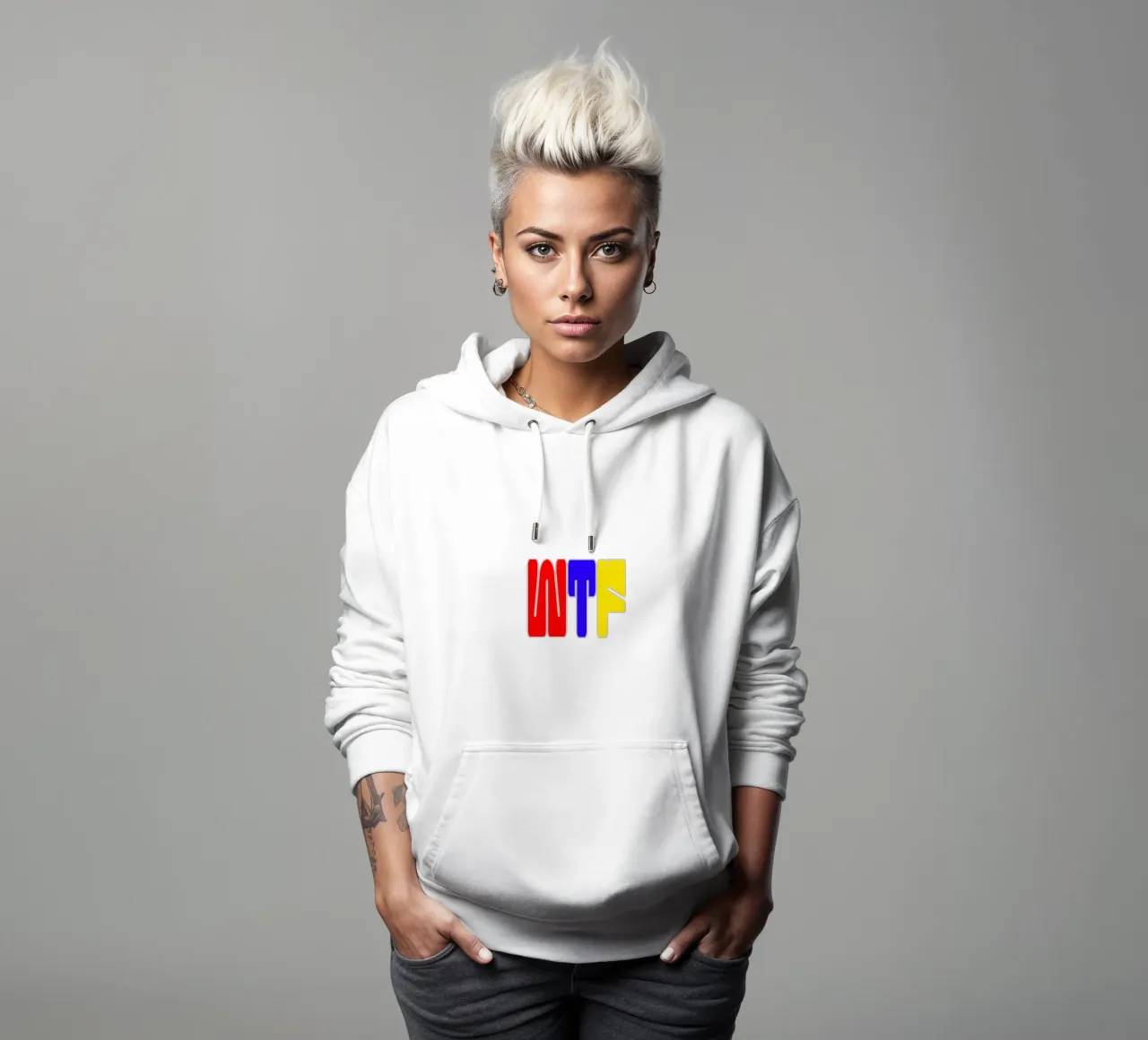 WTF Trending Now felpa con cappuccio da Urban Life