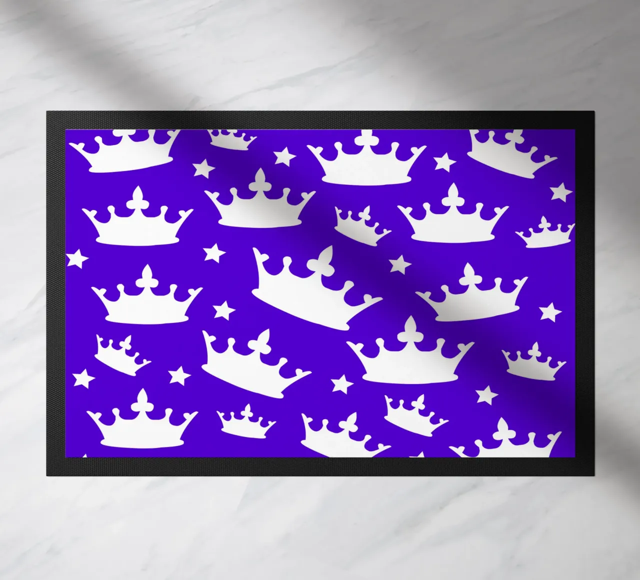 Crown with stars pattern zerbino da baobabprintstore