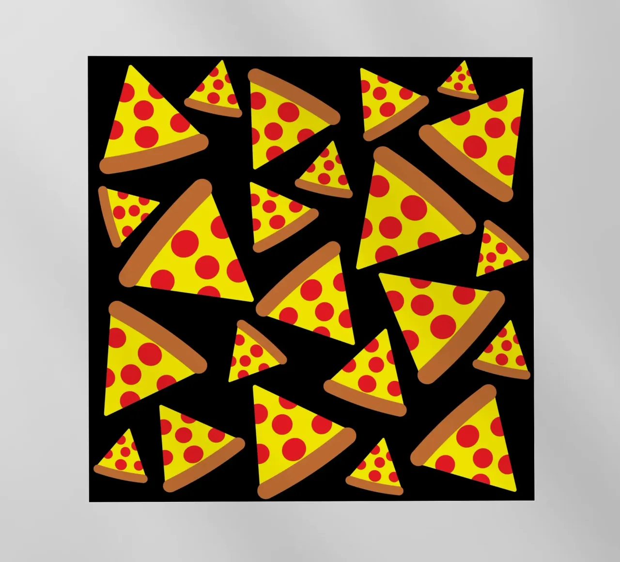 Pizza pattern pellicola backlit da baobabprintstore