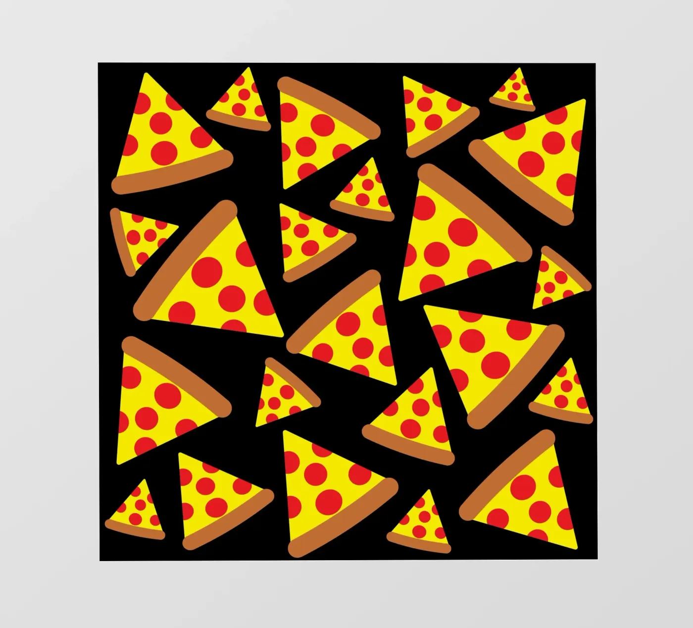 Pizza pattern pellicola backlit da baobabprintstore