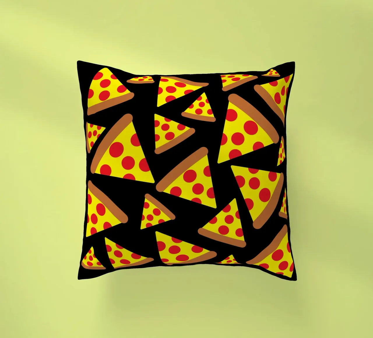 Pizza pattern cuscino da baobabprintstore