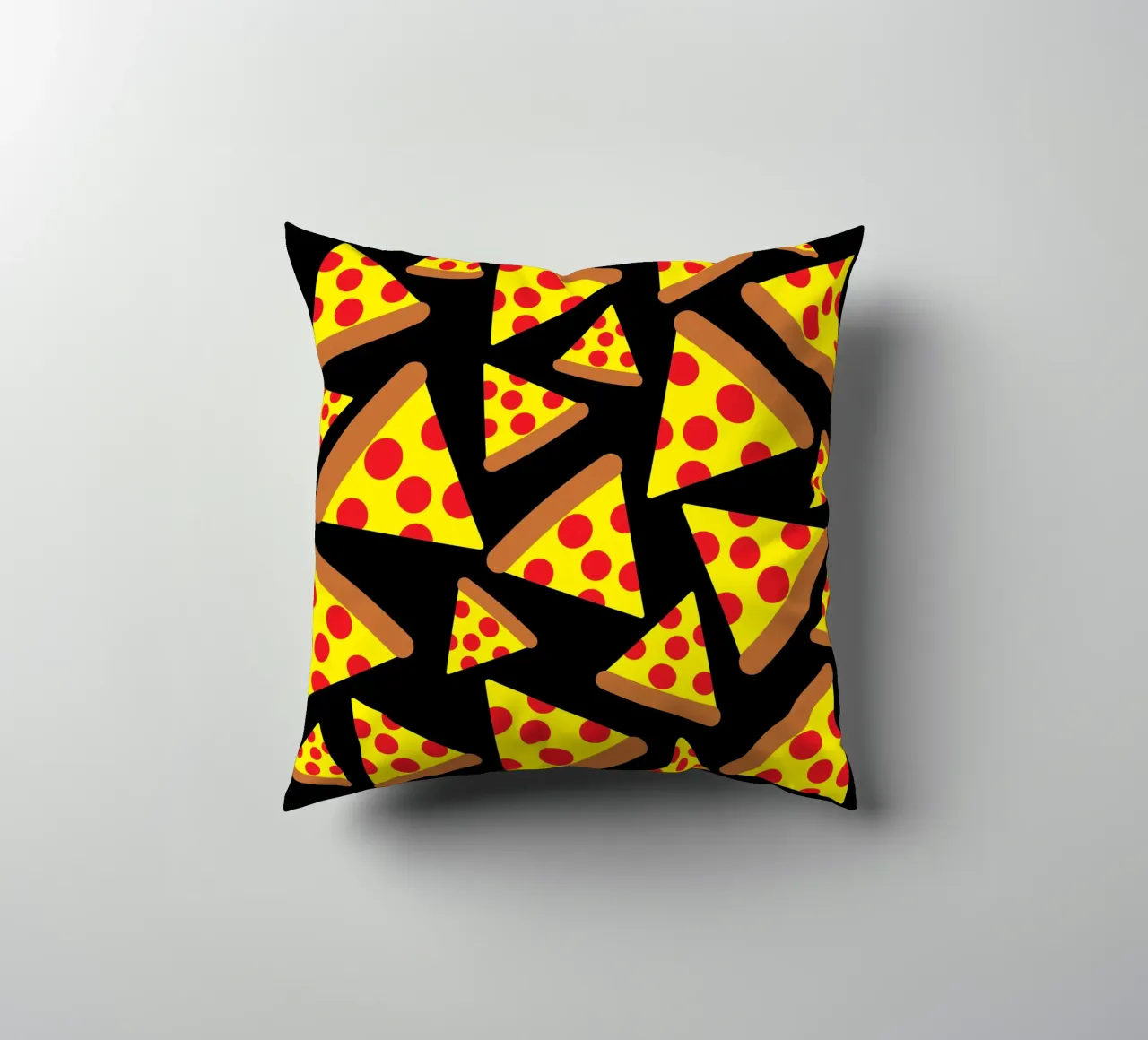 Pizza pattern cuscino da baobabprintstore