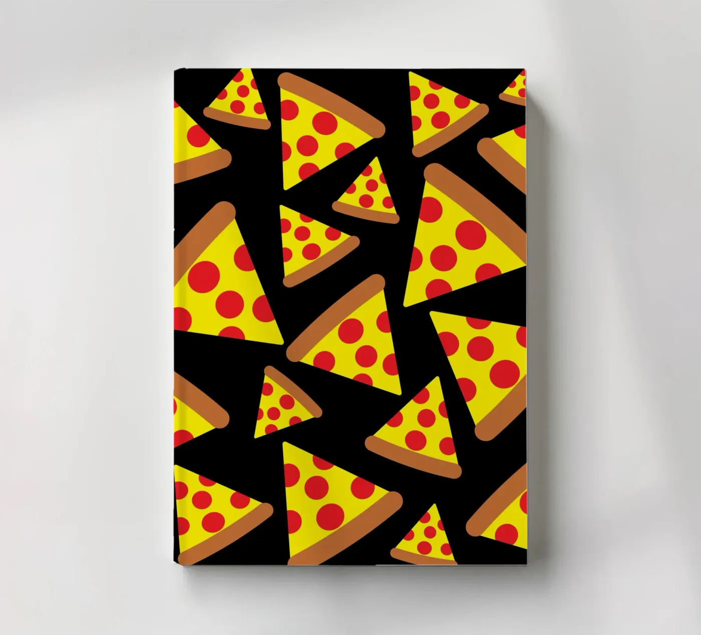 Pizza pattern notebook by baobabprintstore