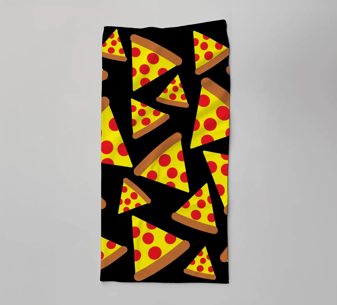Pizza pattern towel by baobabprintstore