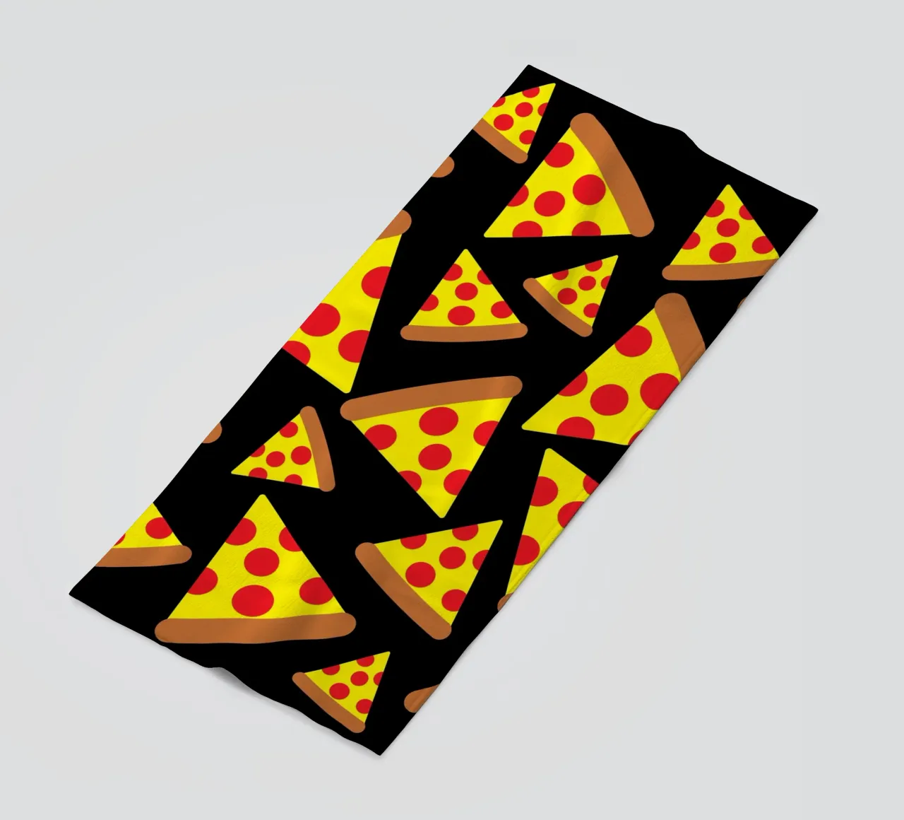 Pizza pattern telo mare da baobabprintstore