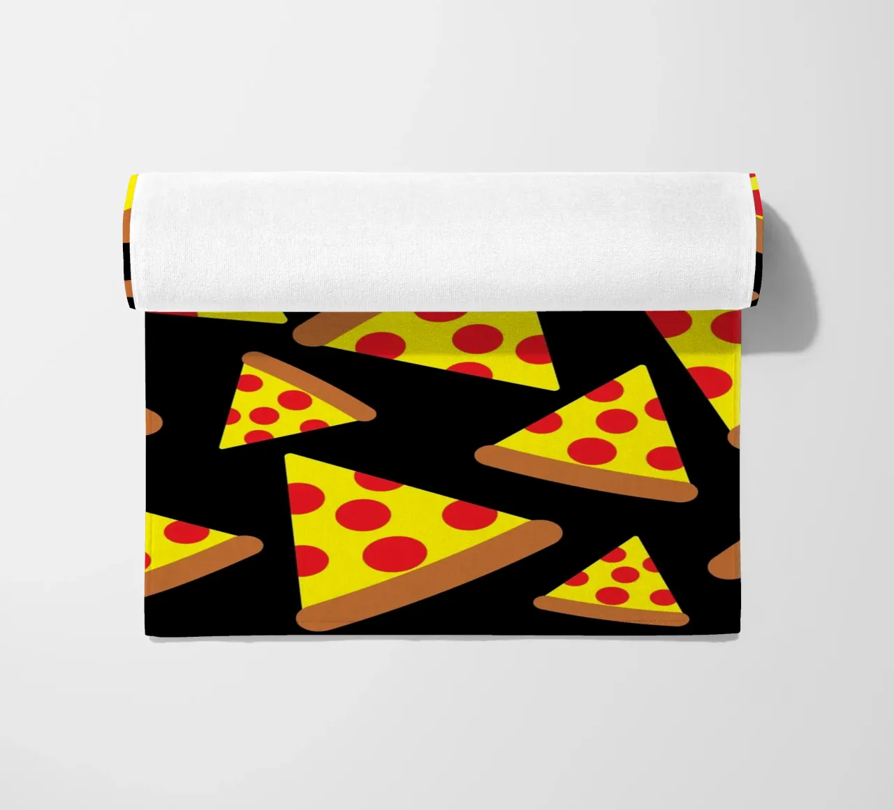Pizza pattern telo mare da baobabprintstore