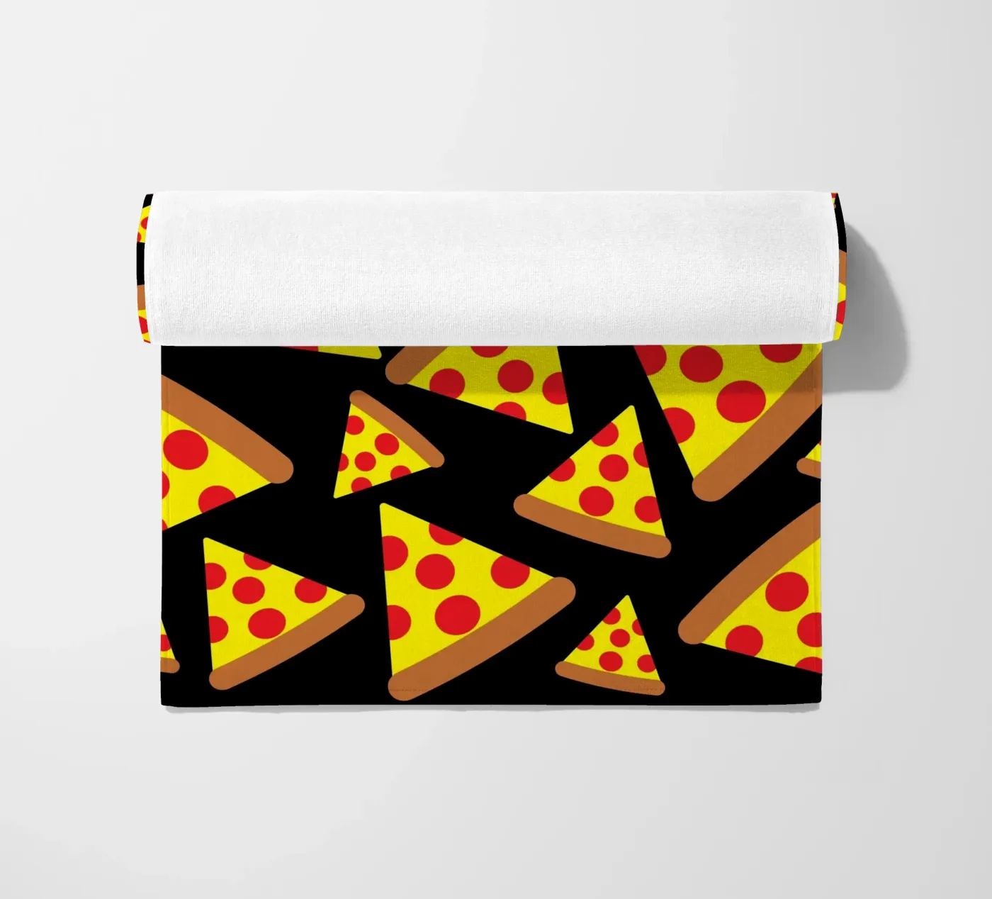 Pizza pattern telo mare da baobabprintstore