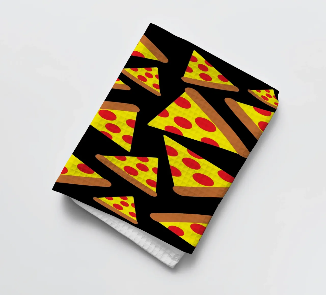 Pizza pattern torchon de baobabprintstore