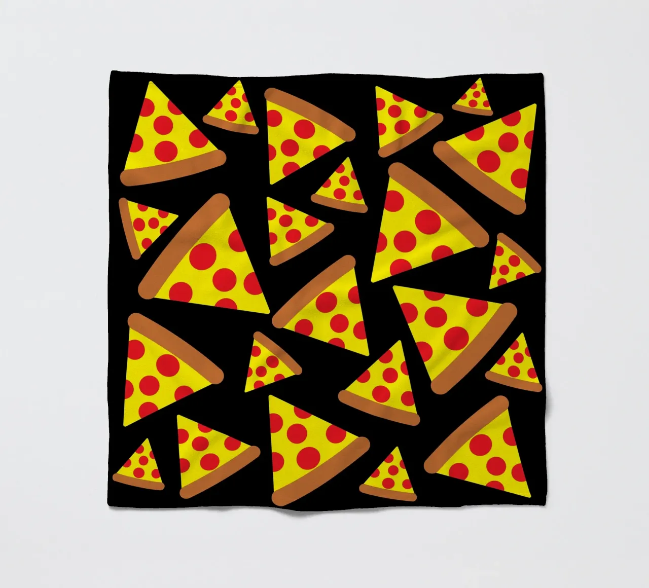 Pizza pattern coperta in pile da baobabprintstore