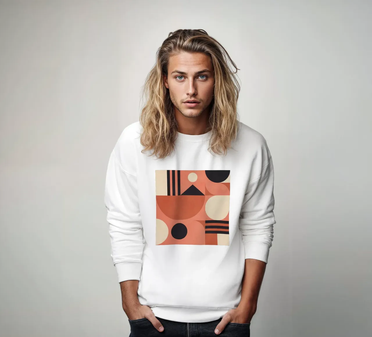 Geometrische vormen 181 sweatshirt van Gaite