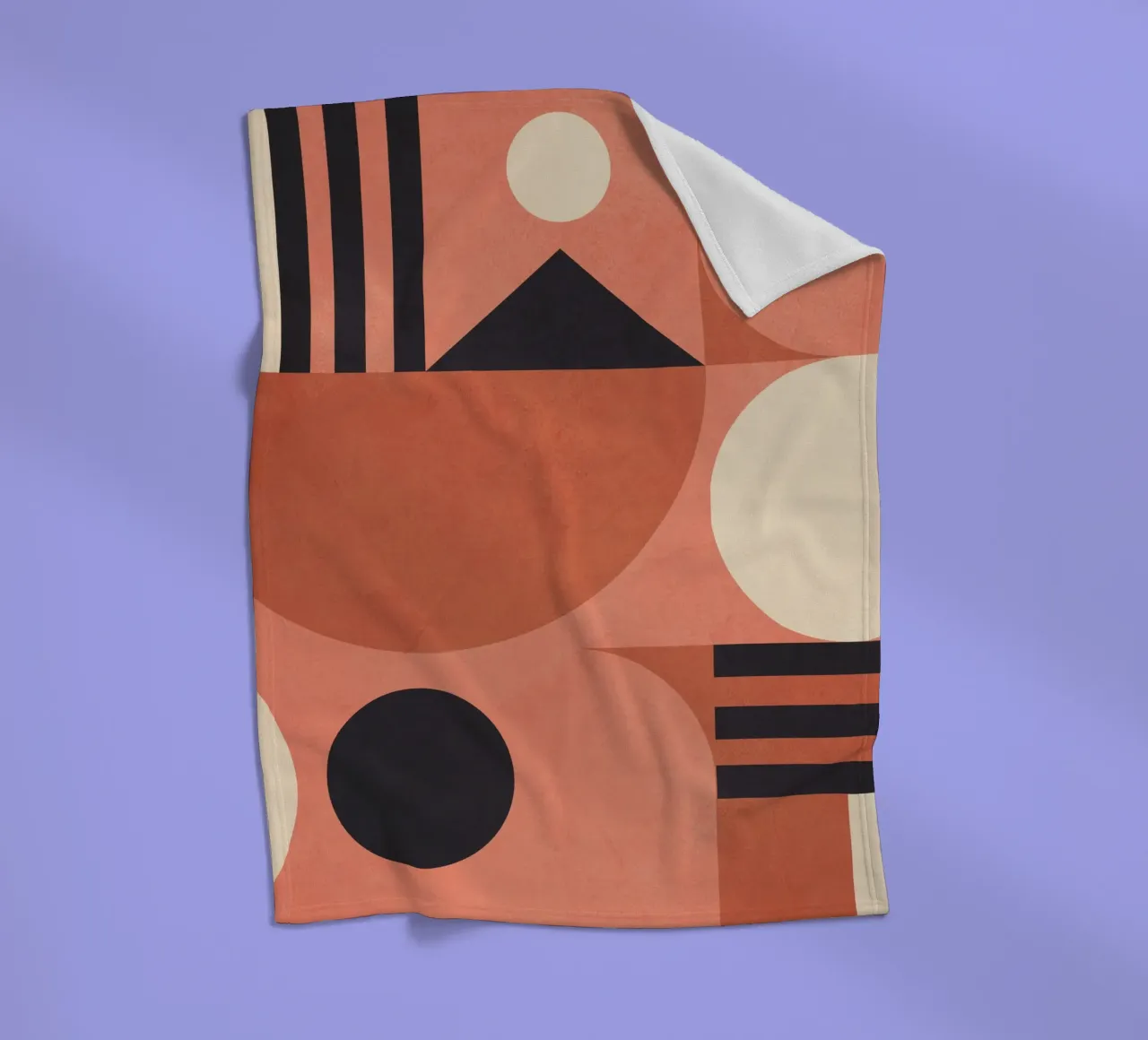 Forme geometriche 181 coperta in pile da Gaite