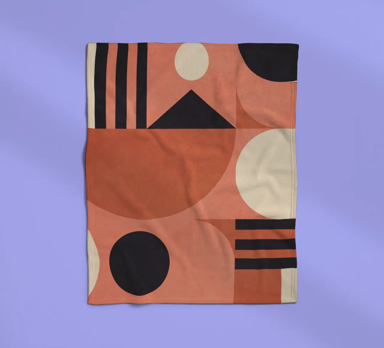 Forme geometriche 181 coperta in pile da Gaite