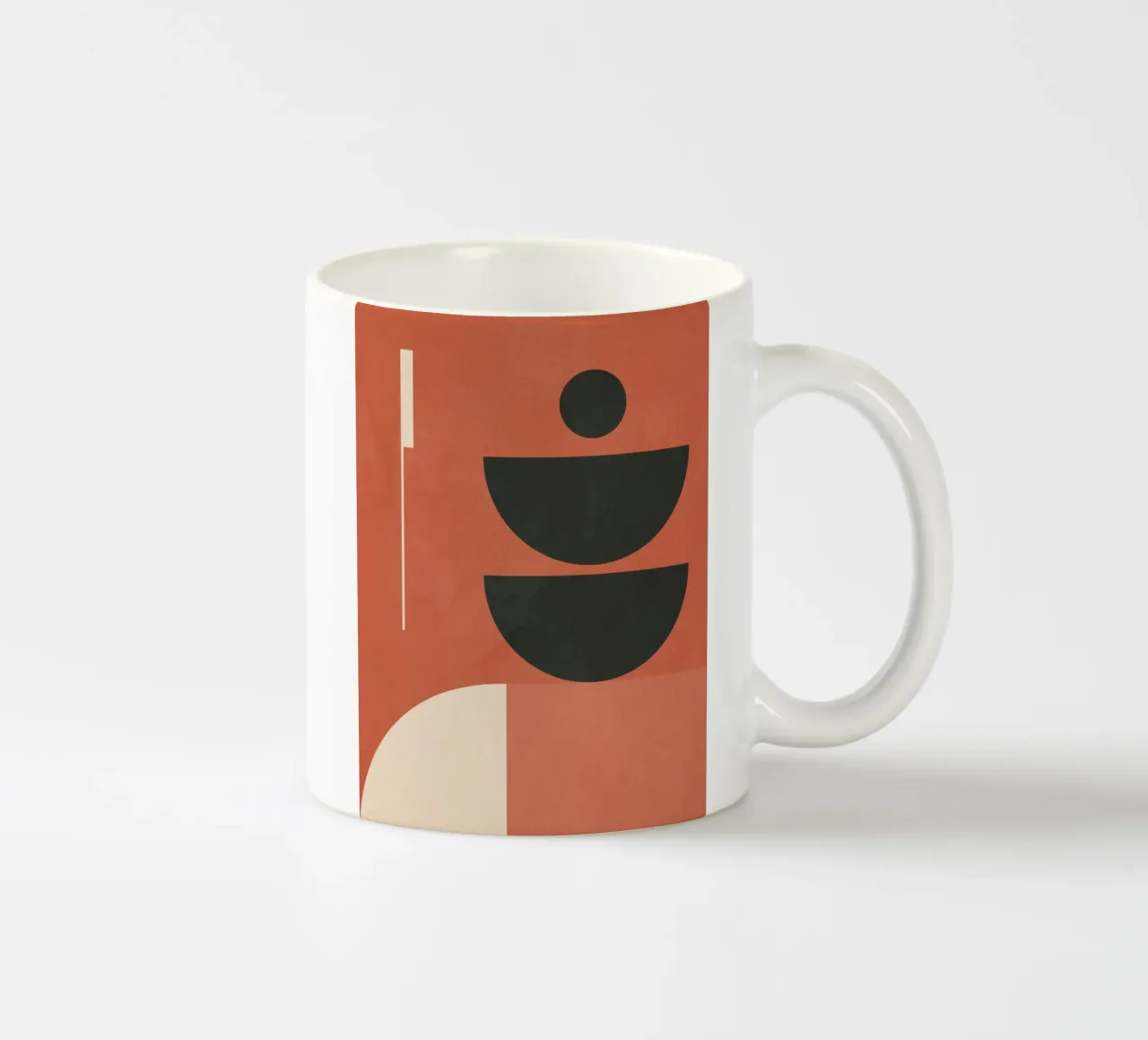 Formas geométricas 183 taza de cerámica de Gaite