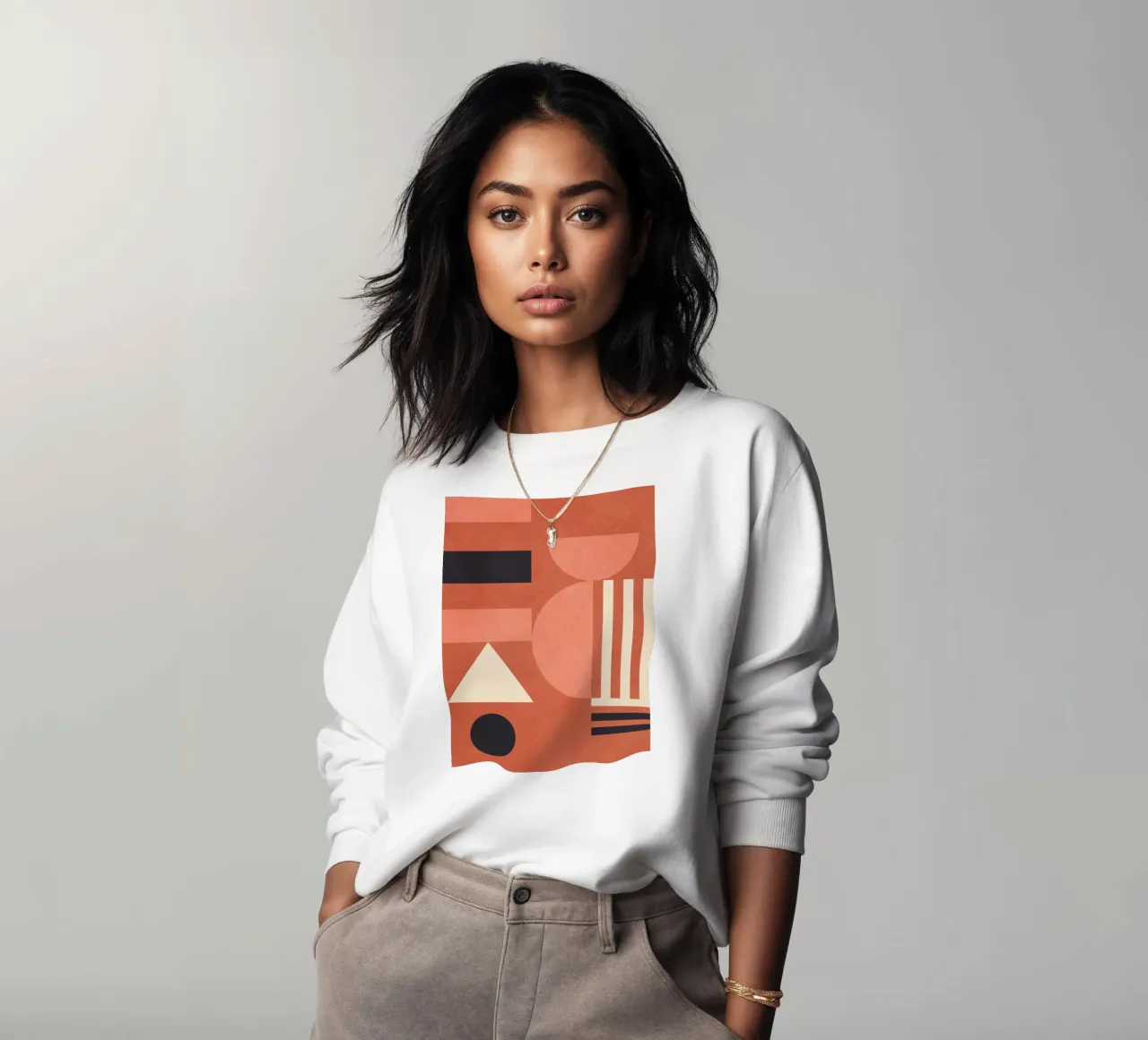 Forme geometriche 182 felpa da Gaite